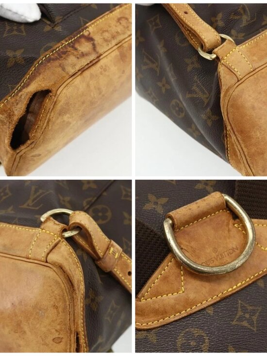 LOUIS VUITTON Monogram Montsouris GM Backpack M51135 LV Auth 178657 main image 7